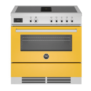 Bertazzoni PROCH94I1EGIT | 90 cm Air-Tec inductie fornuis met werkbladafzuiging
