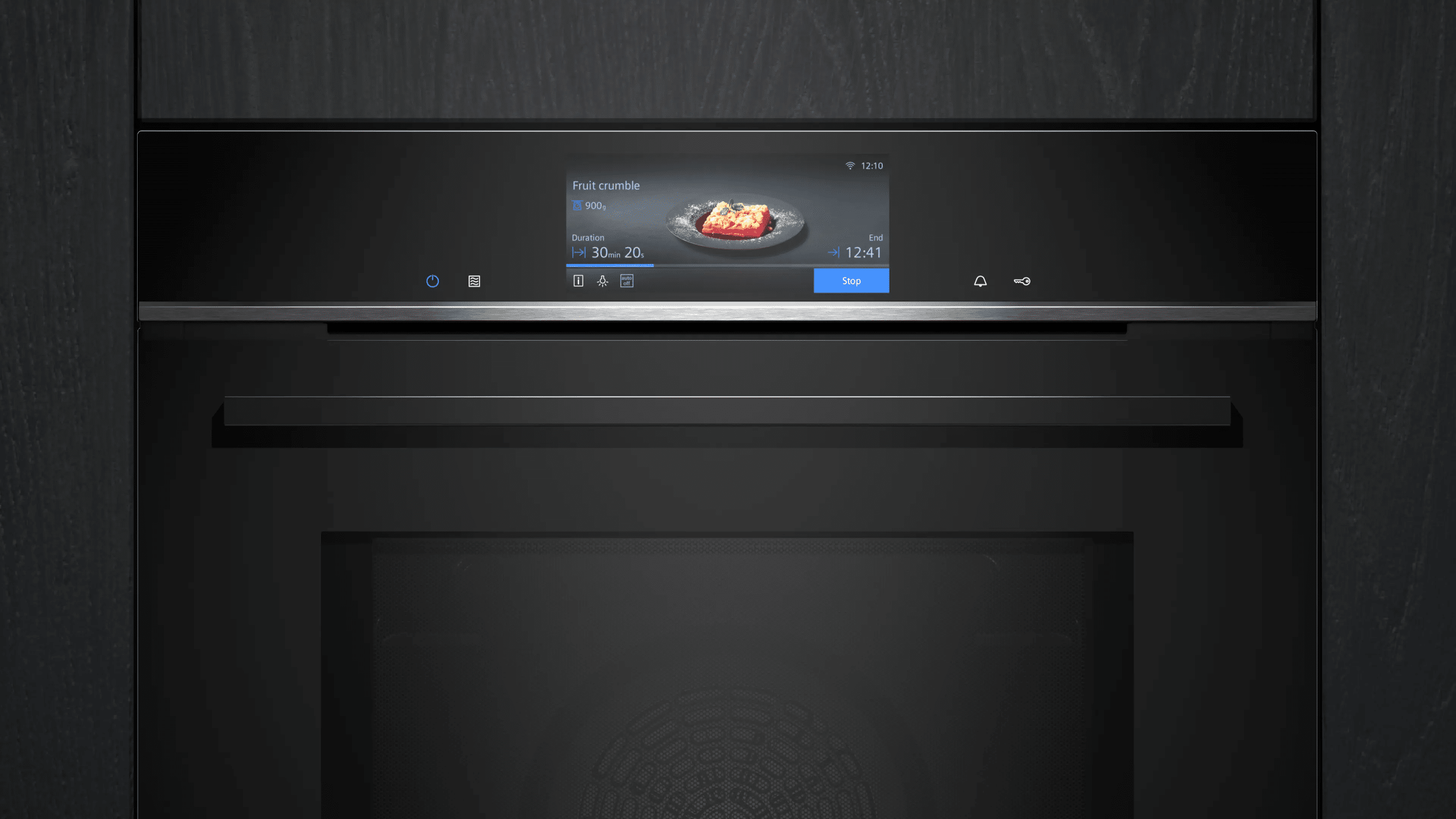 Siemens iQ700 HM778GMB1 Topmodel Oven met magnetron, inhoud 67Ltr, Pyrolyse, groot display, Zwart - Afbeelding 3