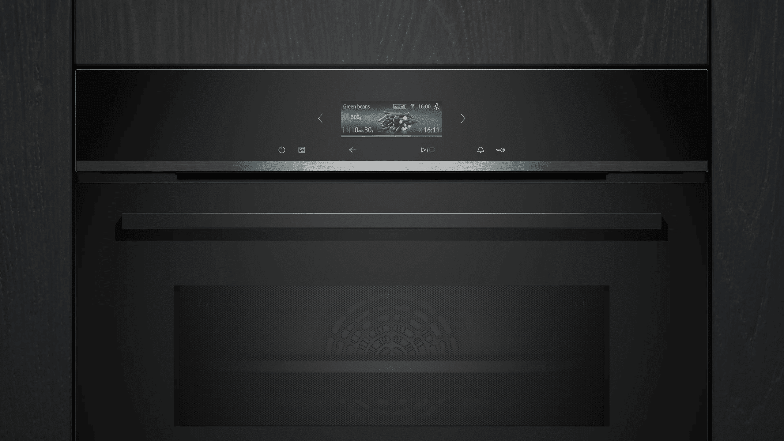 Siemens iQ700 CM724G1B1 oven 45 l Zwart - Afbeelding 2