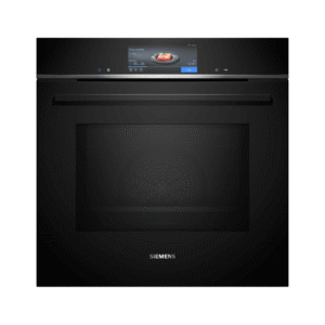 Siemens iQ700 HM778GMB1 Topmodel Oven met magnetron, inhoud 67Ltr, Pyrolyse, groot display, Zwart