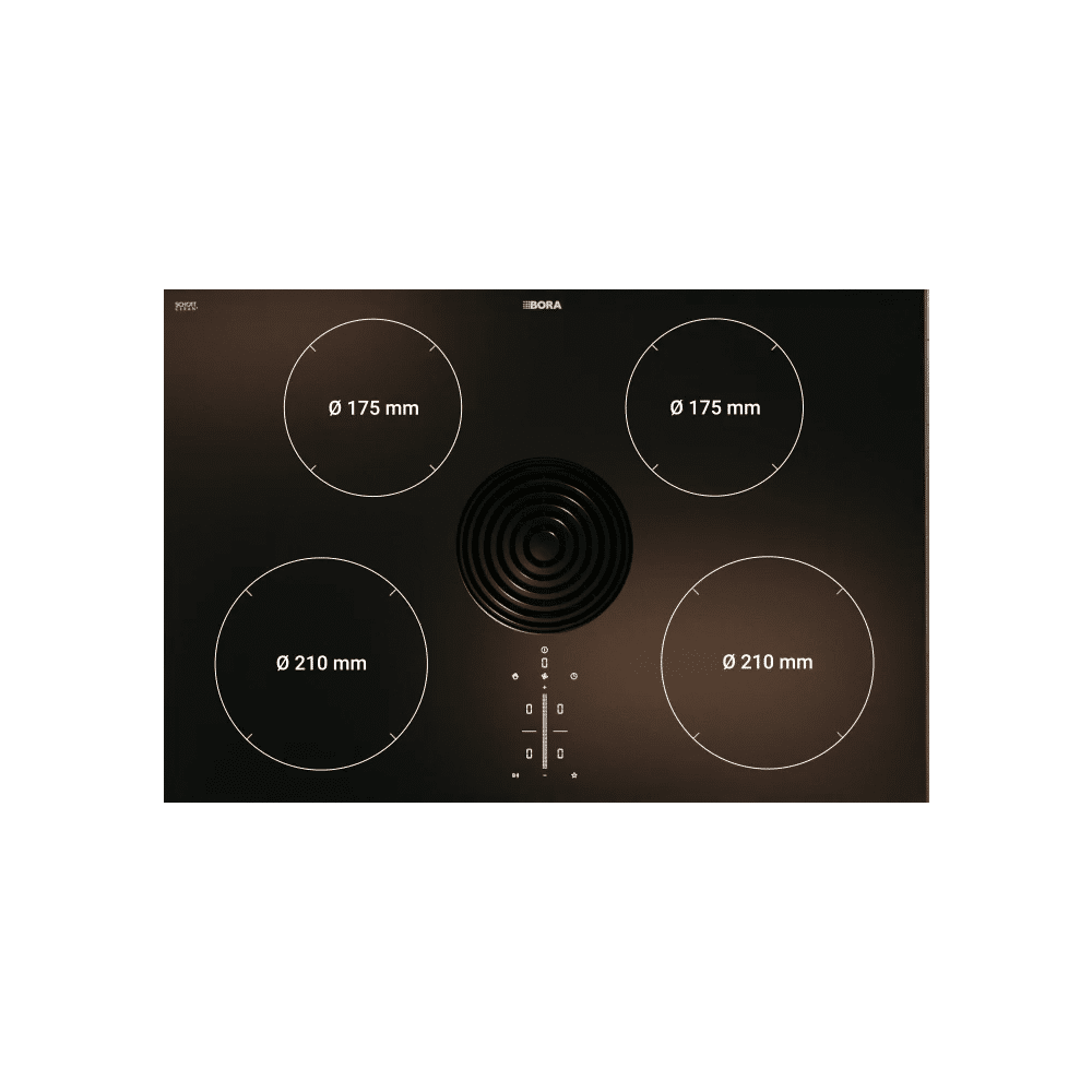 Bora PURU2 | 76cm kookplaat met geintegreerde afzuiging - Recirculatie - Afbeelding 2