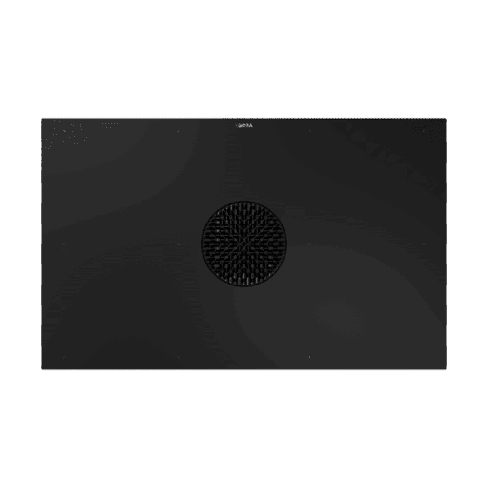 BORA PUXU2 Zwart Ingebouwd 83 cm Inductiekookplaat zones 4 zone(s) Inbouw afzuigkap